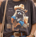 Howdy Darlin Raccoon Graphic Tee