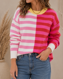 Half Way There Stripe Sweater