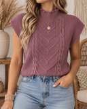 Harbor Haven Cable Knit Sweater Vest