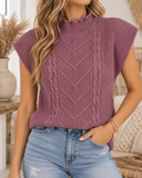 Harbor Haven Cable Knit Sweater Vest