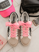 KRUSH KANDY EXCLUSIVE: Harley's Checkmate Checkered Sneaker