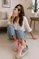 KRUSH KANDY EXCLUSIVE: Harley's Checkmate Checkered Sneaker