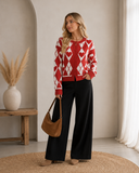 Harley's Heart Knit Cardigan