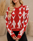 Harley's Heart Knit Cardigan