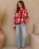 Harley's Heart Knit Cardigan