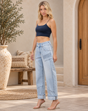 Harlow Cuffed Barrel Jeans