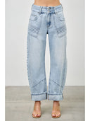 Harlow Cuffed Barrel Jeansmled.webp