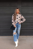 Heartfelt Bliss Sweater | S-XL-Sweaters-Rae Collective, Women's Online Fashion Boutique Located in Phoenix, Arizona (Scottsdale Area)