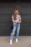 Heartfelt Bliss Sweater | S-XL-Sweaters-Rae Collective, Women's Online Fashion Boutique Located in Phoenix, Arizona (Scottsdale Area)