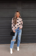 Heartfelt Bliss Sweater | S-XL-Sweaters-Rae Collective, Women's Online Fashion Boutique Located in Phoenix, Arizona (Scottsdale Area)