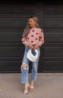 Heartfelt Bliss Sweater | S-XL-Sweaters-Rae Collective, Women's Online Fashion Boutique Located in Phoenix, Arizona (Scottsdale Area)