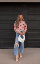 Heartfelt Bliss Sweater | S-XL-Sweaters-Rae Collective, Women's Online Fashion Boutique Located in Phoenix, Arizona (Scottsdale Area)
