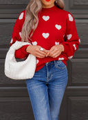 Heartfelt Bliss Sweater | S-XL-Sweaters-Rae Collective, Women's Online Fashion Boutique Located in Phoenix, Arizona (Scottsdale Area)