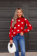 Heartfelt Bliss Sweater | S-XL-Sweaters-Rae Collective, Women's Online Fashion Boutique Located in Phoenix, Arizona (Scottsdale Area)