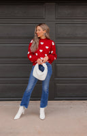 Heartfelt Bliss Sweater | S-XL-Sweaters-Rae Collective, Women's Online Fashion Boutique Located in Phoenix, Arizona (Scottsdale Area)