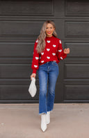 Heartfelt Bliss Sweater | S-XL-Sweaters-Rae Collective, Women's Online Fashion Boutique Located in Phoenix, Arizona (Scottsdale Area)