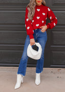 Heartfelt Bliss Sweater | S-XL-Sweaters-Rae Collective, Women's Online Fashion Boutique Located in Phoenix, Arizona (Scottsdale Area)