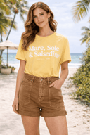 High Rise Mom Shorts