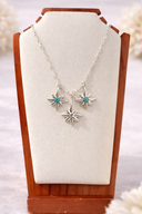 Grand Canyon Turquoise Star Bling Necklace