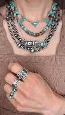 Silver Script Sterling Name Necklace MADE TO ORDER-Necklaces-Krush Kandy, Women's Online Fashion Boutique Located in Phoenix, Arizona (Scottsdale Area)