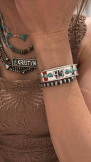 Sentimental Numerical Cuff MADE TO ORDER-Bracelets-Krush Kandy, Women's Online Fashion Boutique Located in Phoenix, Arizona (Scottsdale Area)