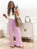 Palomino Sky Boho Lace Wide-Leg Pants-Bottoms-Rae Collective, Women's Online Fashion Boutique Located in Phoenix, Arizona (Scottsdale Area)