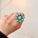 Sunflower Fields Stone Rings | Krush Exclusive-Cluster Rings-Rae Collective, Women's Online Fashion Boutique Located in Phoenix, Arizona (Scottsdale Area)