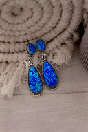 Stone Drop Earrings | Krush Exclusive-Drop Earrings-Rae Collective, Women's Online Fashion Boutique Located in Phoenix, Arizona (Scottsdale Area)