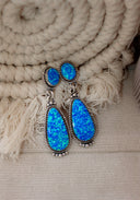 Stone Drop Earrings | Krush Exclusive-Drop Earrings-Rae Collective, Women's Online Fashion Boutique Located in Phoenix, Arizona (Scottsdale Area)