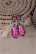 Stone Drop Earrings | Krush Exclusive-Drop Earrings-Rae Collective, Women's Online Fashion Boutique Located in Phoenix, Arizona (Scottsdale Area)