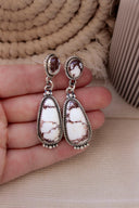 Stone Drop Earrings | Krush Exclusive-Drop Earrings-Rae Collective, Women's Online Fashion Boutique Located in Phoenix, Arizona (Scottsdale Area)