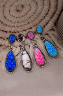 Stone Drop Earrings | Krush Exclusive-Drop Earrings-Rae Collective, Women's Online Fashion Boutique Located in Phoenix, Arizona (Scottsdale Area)