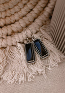 Single Bar Stone Earrings-Drop Earrings-Rae Collective, Women's Online Fashion Boutique Located in Phoenix, Arizona (Scottsdale Area)