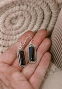 Single Bar Stone Earrings-Drop Earrings-Rae Collective, Women's Online Fashion Boutique Located in Phoenix, Arizona (Scottsdale Area)