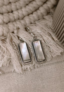 Single Bar Stone Earrings-Drop Earrings-Rae Collective, Women's Online Fashion Boutique Located in Phoenix, Arizona (Scottsdale Area)