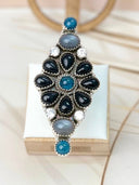 Stargazer Moonstone Rings-Rings-Krush Kandy, Women's Online Fashion Boutique Located in Phoenix, Arizona (Scottsdale Area)