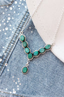 Lariat Druzy Stone Necklace-Lariat and Y Necklaces-Rae Collective, Women's Online Fashion Boutique Located in Phoenix, Arizona (Scottsdale Area)