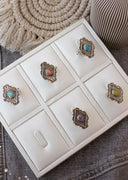 Arizona Sky Sterling Diamond Ring-Rings-Rae Collective, Women's Online Fashion Boutique Located in Phoenix, Arizona (Scottsdale Area)