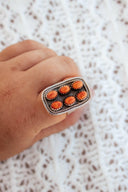 Mini Stone Kandy Bar Rings | Krush Exclusive-Cluster Rings-Rae Collective, Women's Online Fashion Boutique Located in Phoenix, Arizona (Scottsdale Area)