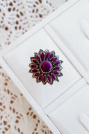Sunflower Stone Ring-Cluster Rings-Krush Kandy, Women's Online Fashion Boutique Located in Phoenix, Arizona (Scottsdale Area)
