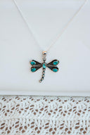 Natures Stone Dragonfly Pendants-Pendant Necklaces-Krush Kandy, Women's Online Fashion Boutique Located in Phoenix, Arizona (Scottsdale Area)