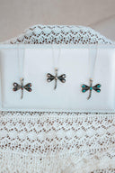 Natures Stone Dragonfly Pendants-Pendant Necklaces-Rae Collective, Women's Online Fashion Boutique Located in Phoenix, Arizona (Scottsdale Area)