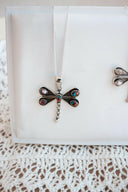 Natures Stone Dragonfly Pendants-Pendant Necklaces-Rae Collective, Women's Online Fashion Boutique Located in Phoenix, Arizona (Scottsdale Area)