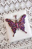 Aurora Butterfly Stone Pendant-Pendant Necklaces-Rae Collective, Women's Online Fashion Boutique Located in Phoenix, Arizona (Scottsdale Area)