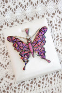 Aurora Butterfly Stone Pendant-Pendant Necklaces-Rae Collective, Women's Online Fashion Boutique Located in Phoenix, Arizona (Scottsdale Area)