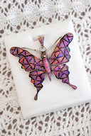 Aurora Butterfly Stone Pendant-Pendant Necklaces-Rae Collective, Women's Online Fashion Boutique Located in Phoenix, Arizona (Scottsdale Area)