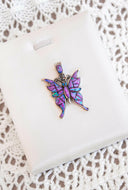 Aurora Butterfly Stone Pendant-Pendant Necklaces-Rae Collective, Women's Online Fashion Boutique Located in Phoenix, Arizona (Scottsdale Area)