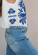 Callie Chic Embroidered Vest-Vests-Rae Collective, Women's Online Fashion Boutique Located in Phoenix, Arizona (Scottsdale Area)