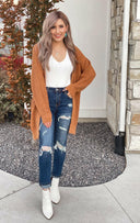 (S-2X, 4 Colors!) Drop Sleeve Cable Knit Cardigan-Cardigans-Krush Kandy, Women's Online Fashion Boutique Located in Phoenix, Arizona (Scottsdale Area)