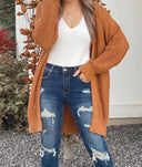 (S-2X, 4 Colors!) Drop Sleeve Cable Knit Cardigan-Cardigans-Krush Kandy, Women's Online Fashion Boutique Located in Phoenix, Arizona (Scottsdale Area)